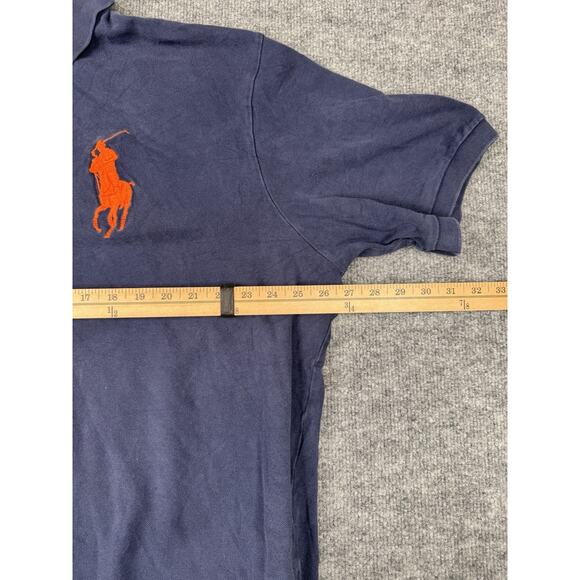 Polo Ralph Lauren Big Pony Polo Shirt Men's Size 2XB Navy Blue Prep Big 3 - Picture 5 of 16